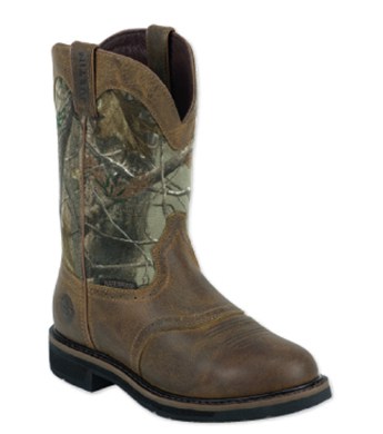 Ariat Men's Brown Waterproof Workhog Boots, 10001198 - Wilco Farm Stores