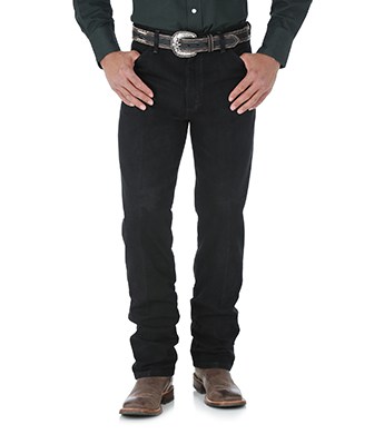 Wrangler, Men's Cowboy Cut Original Fit Jeans, Black, 13MWZWK - Wilco Farm  Stores