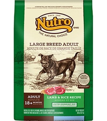 nutro natural choice large breed lamb and rice