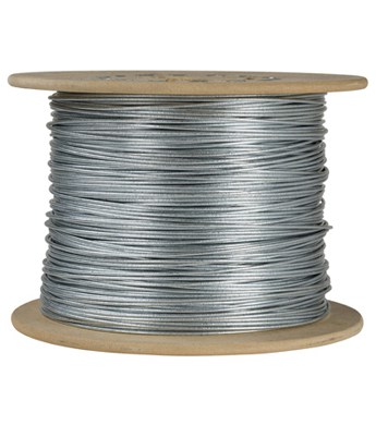 14 Gauge Wire, Smooth, Galvanized, 100 lb Coil - Whitehead