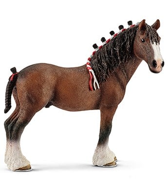 FREE SHIPPINGSchleich 13671 Clydesdale Foal Draft Horse New in Package