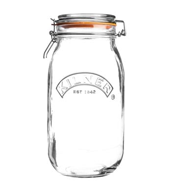 Kilner, Round Clip Top Jar, 51 oz - Wilco Farm Stores