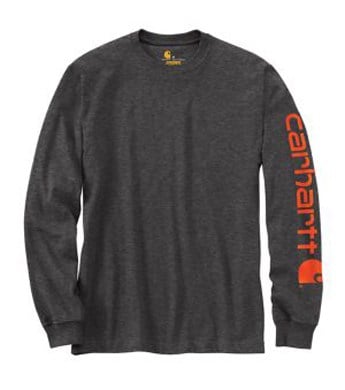 Carhartt Men's Long-Sleeve Graphic Logo T-Shirt, K231 - Wilco Farm Stores