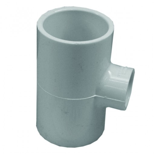 GENOVA 300 Series 31495 Pipe Reducing Tee, 1-1/2 x 1 in Run, Slip Run Connection, 1-1/2 in Branch