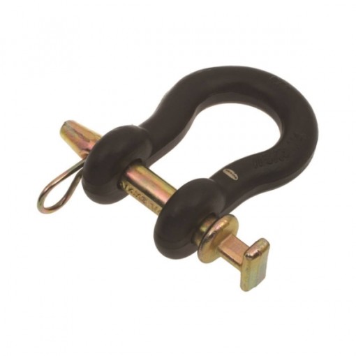 SPEECO S49010400 Straight Clevis, 12000 lb Weight Capacity, Powder-Coated