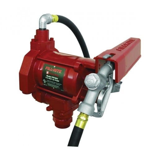 Fill-Rite FR700V Fuel Transfer Pump, 1-1/4 in Inlet, 3/4 in Outlet, 20 gpm