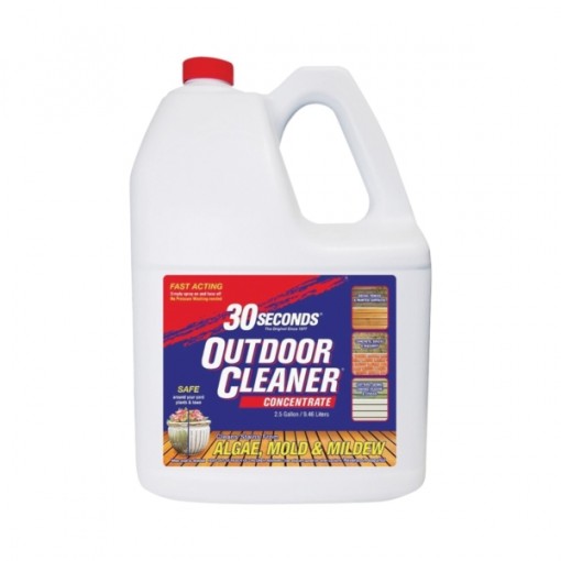 30 SECONDS 2.5G30S Concentrated Outdoor Cleaner, Light Yellow, 2.5 gal Bottle