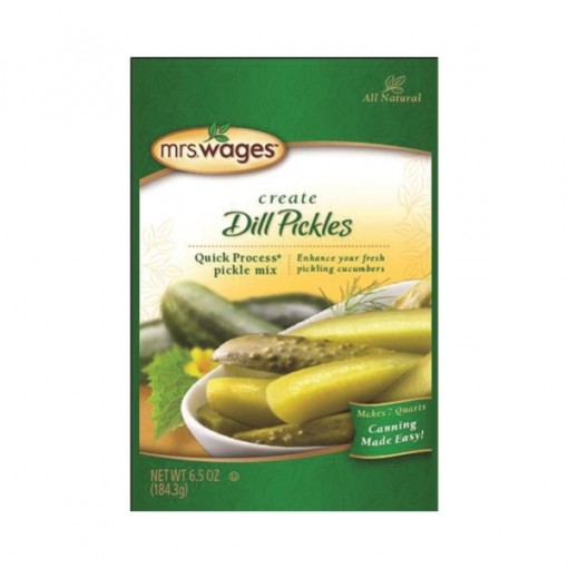 Mrs. Wages W621-J7425 Dill Pickle Mix, 6.5 oz Pouch