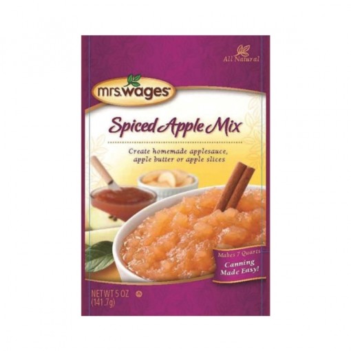 Mrs. Wages W800-J4425 Spiced Apple Mix Sauce, 5 oz Pouch