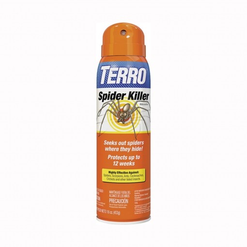 TERRO T2302-6 Spider Killer Spray, 16 oz Aerosol Can