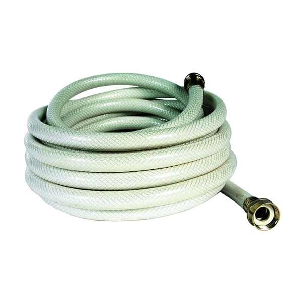 thumbnail interactive-video image 1 of Camco 22863 25-Foot Heavy-Duty Contractor Water Hose – Double Layer PVC, 300 PSI Burst Strength, Drinking Water Safe 1 of 13