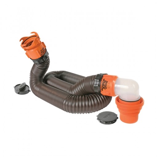 CAMCO RhinoFLEX 39761 RV Sewer Hose Kit, Polyolefin/Steel