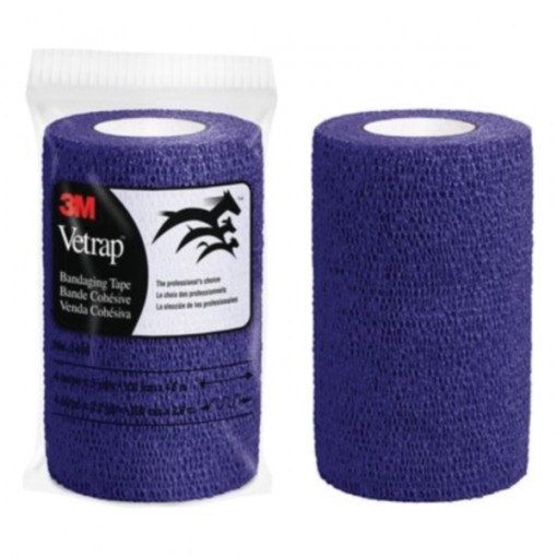 3M Vetrap 1410PR Bandaging Tape, Purple, 1 Pack