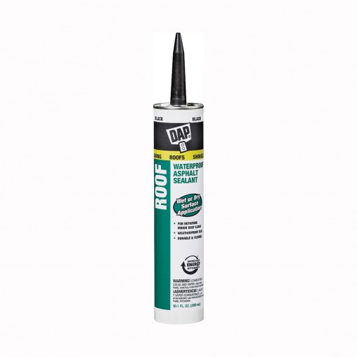 DAP 18268 Roof Sealant, Paste, 10.1 fl-oz Cartridge