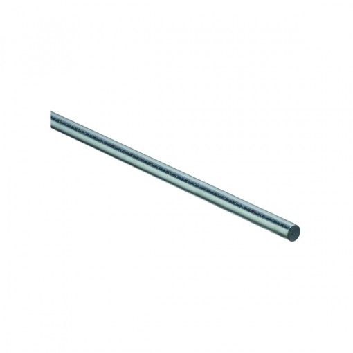 Stanley Hardware 4005BC Series 179796 Round Smooth Rod, 36 in L, 7/16 in Dia, Steel, Zinc