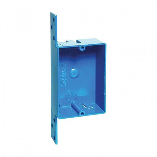 Carlon B108B-UPC Outlet Box, Clamp Cable Entry, Bracket Mounting, PVC