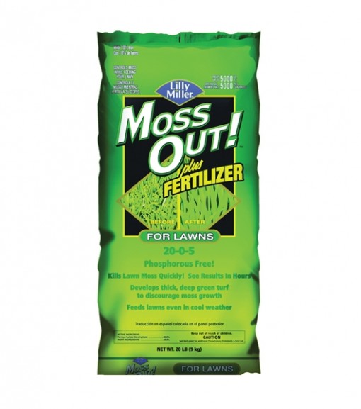 Lilly Miller Moss Out Lawn Granules, Covers 5,000Sq. Ft. Wilco Farm