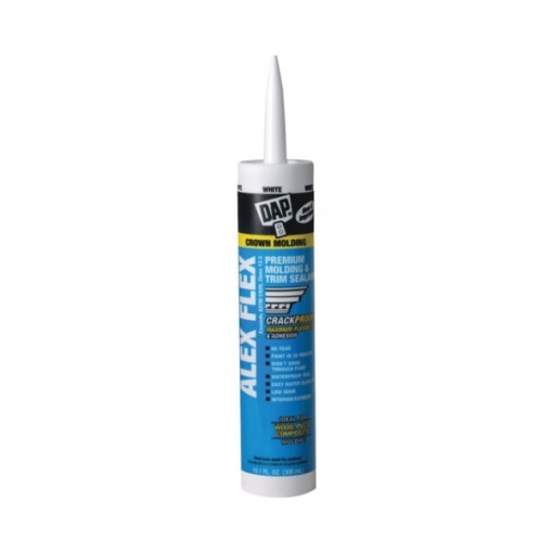 DAP 18542 Molding and Trim Sealant, OffWhite, 10.1 floz Cartridge