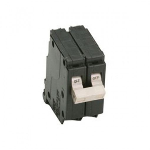 Cutler-Hammer CHF220CS Miniature, Type CHF Circuit Breaker with Flag, 120/240 V, Common, Fixed Trip