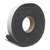 Frost King R516H Weatherseal Tape, 10 ft L, 7/16 in Thick, Rubber, Black