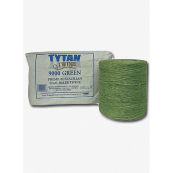 Tytan Sisal Baler Twine, Green, 4500' L - 2 pack