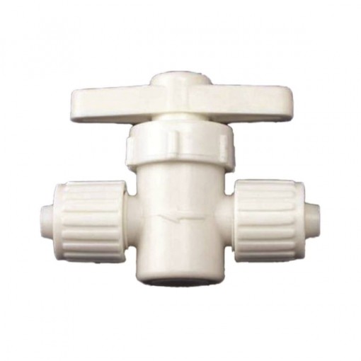 Flair-It 16879 Stop Valve, 3/8 in PEX, Plastic