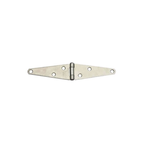 National Hardware N127969 Strap Hinge, 60 lb Weight Capacity, Steel