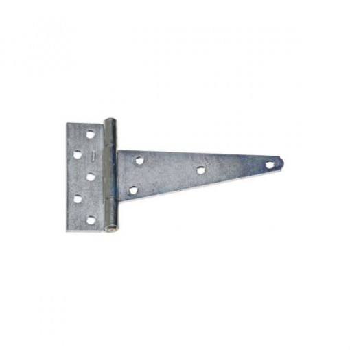 National Hardware N129-221 T-Hinge, 48 lb Weight Capacity, Screw Mounting, Steel, Zinc