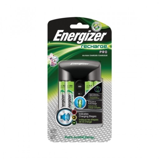 Energizer CHPROWB4 Battery Charger, Nickel-Metal Hydride Battery, 240 V Input