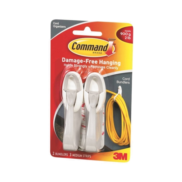 Command 6 Cord Bundlers, 12 Strips