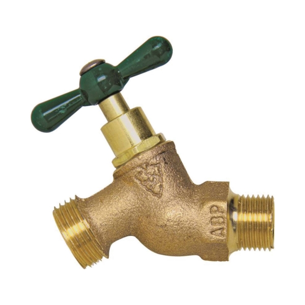 brass hose bib