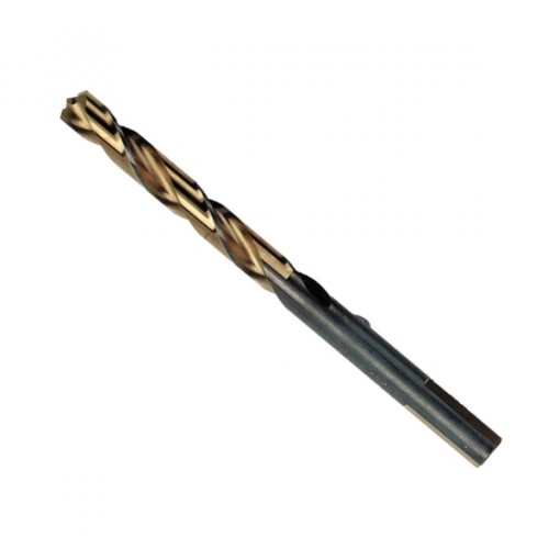 IRWIN 73326 Jobber Drill Bit, Spiral Flute, 3-7/8 in L Flute, 3-Flat Shank, 13/32 in Dia x 1-3/8 in L Shank