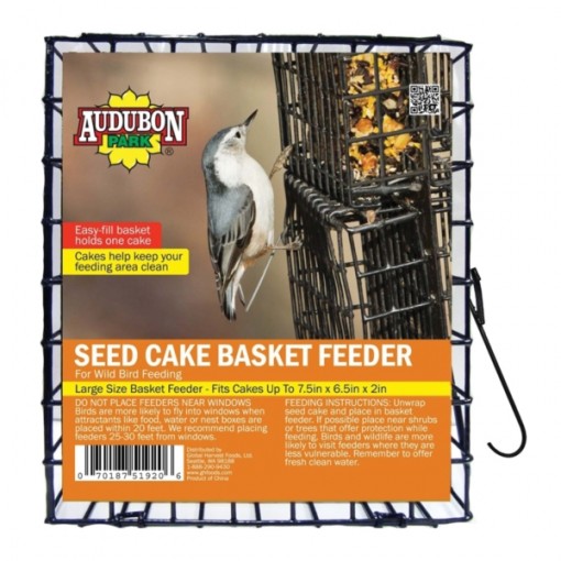 Audubon Park 11236 Seed Cake Basket Feeder