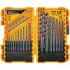 DeWALT DW1177 Drill Bit Set, HSS, Black Oxide, 20-Piece