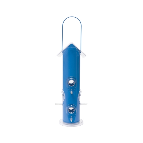 Blue Metal Tube Wild Bird Feeder Wilco Farm Stores