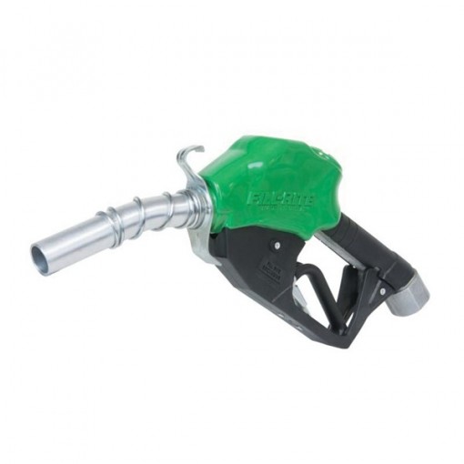 Fill-Rite N100DAU12G Automatic Fuel Nozzle with Hook, 1 in NPT, Aluminum