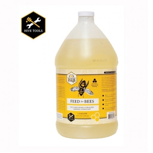 HARVEST LANE HONEY FEEDLQ-103 Liquid Bee Feed with Essential Oil, 1 gal Capacity