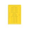 Rite in the Rain 146 Pocket Notebook, 4 x 6 in Sheet, 50-Sheet, Top Spiral Binding, Yellow Cover