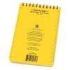 Rite in the Rain 146 Pocket Notebook, 4 x 6 in Sheet, 50-Sheet, Top Spiral Binding, Yellow Cover