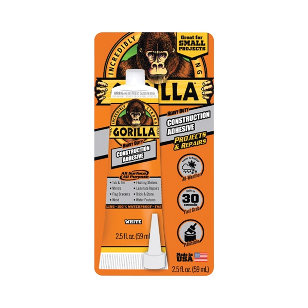 Gorilla Glue Gorilla Wood Glue - 4 oz - Wood, Project, Indoor, Outdoor -  Water Resistant, Non-foaming, Moisture Resistant, Easy to Use, Adhesive,  Pain 