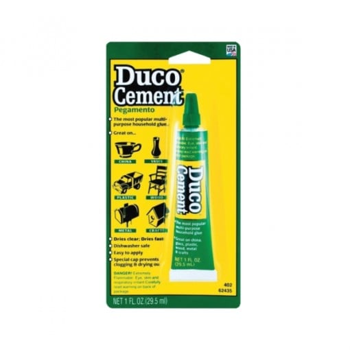 Devcon 62435 Water-Resistant Household Cement, 1 oz Tube