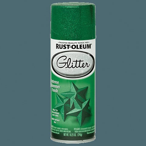 RUST-OLEUM SPECIALTY 277781 Glitter Spray Paint, 10.25 oz Aerosol Can ...