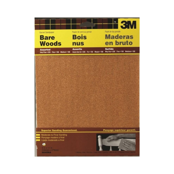 3m deals garnet sandpaper