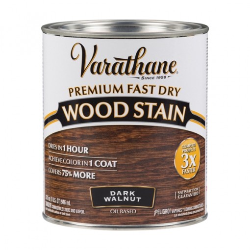 Varathane Premium Fast Dry Wood Stain, Dark Walnut, 1 qt. - Wilco Farm ...