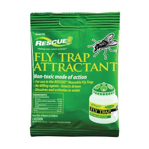 RESCUE FTA-DB12 Fly Trap Attractant, 0.51 oz Refill Pack