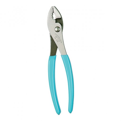 CHANNELLOCK 528 Slip Joint Plier, Steel Jaw, 8 in OAL, Blue Handle Wilco Farm Stores