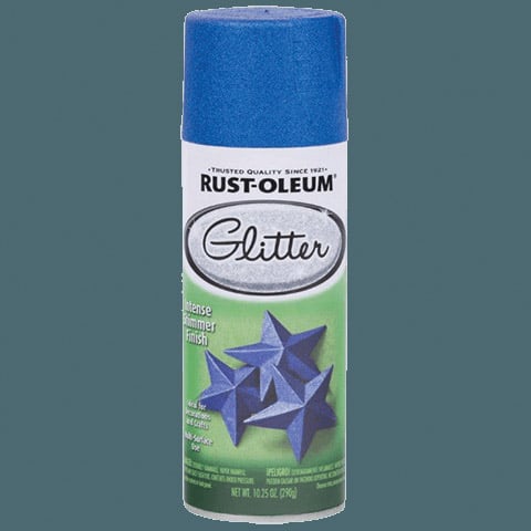 RUST-OLEUM SPECIALTY 299425 Glitter Spray Paint, 10.25 oz Aerosol Can,  Shimmer, Royal Blue - Wilco Farm Stores