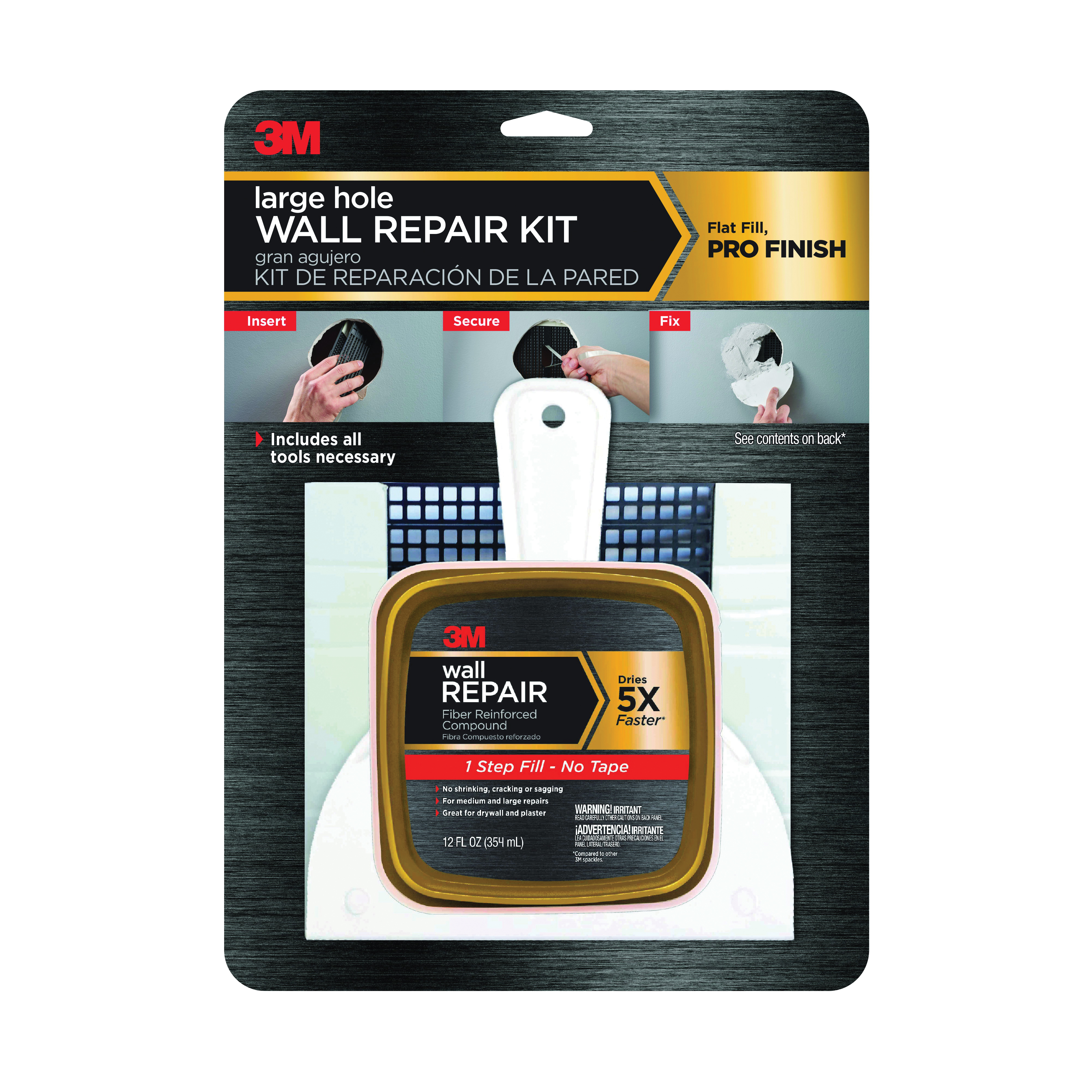 3m Fpp Kit Wall Repair Kit 12 Oz