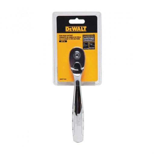 DeWALT DWMT71804 Ratchet, 3/8 in Drive, 7-9/16 in OAL, Chrome