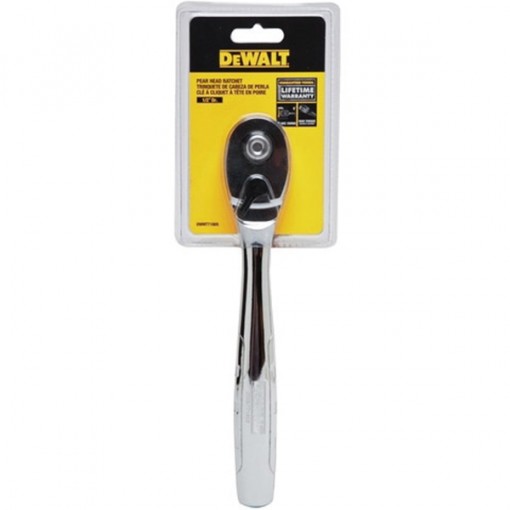 DeWALT DWMT71805 Ratchet, 1/2 in Drive, 12-6/16 in OAL, Chrome